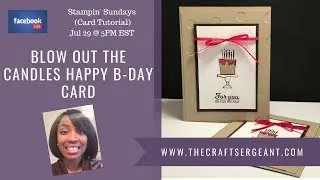 Blow Out The Candles For You Card | Stampin' Up!