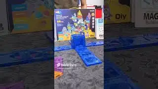 Colorful Magnetic Quality Tile Building Blocks | Odeez House of Educational Toys #magnetictiles