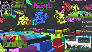 Animal Crossing Fountain | Prisma 3D Tutorial | &lrm;@Animation3DWorld&nbsp;  | Prisma 3D Modelling