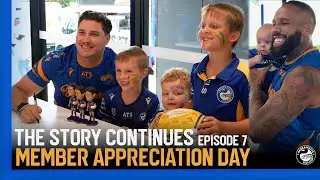 Addo-Carr mic'd up at Member's Appreciation Day 😂 BTS at Content Day 2 | Eels Pre-Season Vlog Ep 7