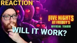 Reaction: Five Nights At Freddy's Official Teaser | The Return of the Mid Budget Movie