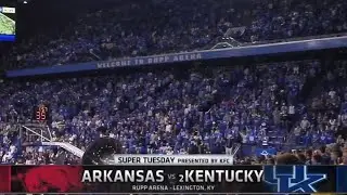 #2 Kentucky vs Arkansas Basketball Highlights (1/17/2012 - Super Tuesday)