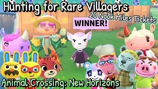 Rare Villager Hunting by Using Nook Miles Tickets - Found Diana! | Animal Crossing: New Horizons