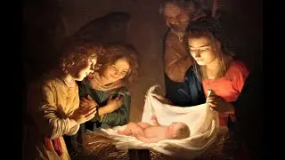 MASTERPIECES OF ITALY:  ADORAZIONE DEL BAMBINO - GERARD VAN HONTHORST