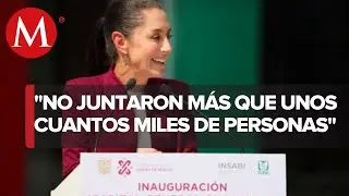 &ldquo;Marcharon los mapaches&rdquo;- Sheinbaum sobre marcha del INE
