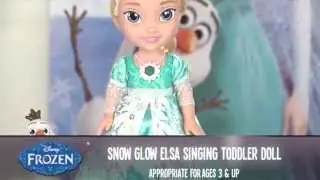 My First Disney Princess Frozen Snow Glow Elsa Singing Doll