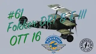Fokker DR1 & E III Mikael Carlson und J&uuml;rgen Weller OTT16 | The Bamlach Filmproduction