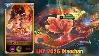 LNY 2026: Diaochan Horse of Fated Reunions Skin Gameplay !! Lotusdancer Honor of Kings