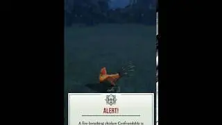 【Harry Potter: Wizards Unite】Mad-eye Moody's Eye with a Fire-breathing Chicken