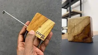 DIY Wood Measuring Tape | How to make a wooden tape measure