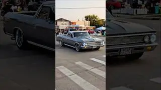 1966 Chevrolet El Camino Classic Pickup Truck Drive By Engine Sound Port Huron Cruise 2024