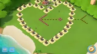 How to defeat 'true love' LVL 43 | BOOM BEACH