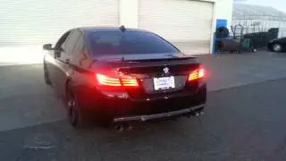 2014 BMW 550i Full Exhaust [HD]