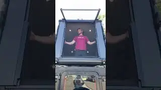 Mahindra Thar 🚙 ,gurkha ,rooftop world&rsquo;s first hard sided rooftop camper #rooftop #camping #modified