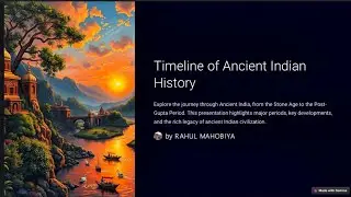 Ancient Indian History Timeline Explained | Complete & Easy Explanation @Onlyhi_story