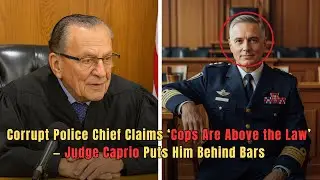 Corrupt Police Chief Claims &lsquo;Laws Don&rsquo;t Apply to Me&rsquo; &mdash; Judge Caprio Hands Down Maximum Penalty