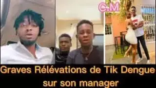 Affaire TIK DENGUE et son MANAGER GRAVE R&Eacute;V&Eacute;LATION😢 buzz du moment  / YouTube.com