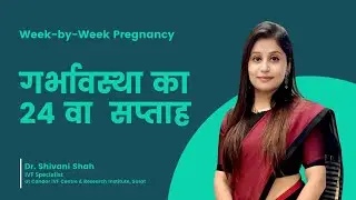 24th Week Pregnancy | 24वें सप्ताह की गर्भावस्था | Pregnancy week by week | Dr.Shivani Shah