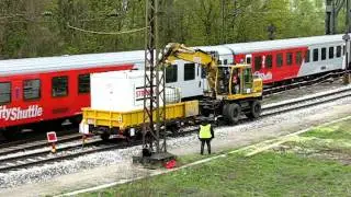 Gleisbagger