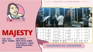 Majesty Jack Hayford Not Angka Lagu Komuni Kristus Raja Semesta Alam