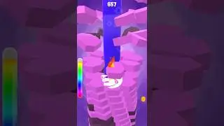 Drop Stack Ball - Helix Crash Game Level 210