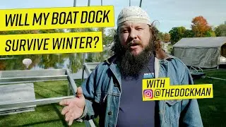 How to Make Your Boat Dock Survive Winter with The Dockman