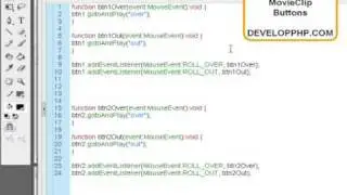 Animated MovieClip Buttons in Flash CS3 ActionScript 3
