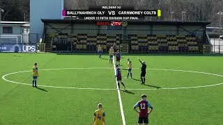 Ballynahinch Olympic v Carnmoney Colts - Under 15 Fifth Division Cup Final - March 2022