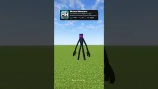 Minecraft BEST Mod: Mutant Monsters #shorts