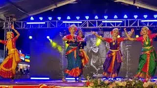 #Nrithya Bharati Kuchipudi, Sree Padmanabha Swami Temple.#Adharam Madhuram..class performance &hearts;️ 👌 