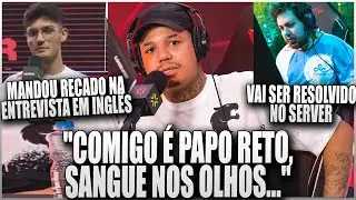 DGZIN REVELA TRETA COM O C9 LEAF DURANTE ENTREVISTA AP&Oacute;S O JOGO CONTRA A EG - KHALIL EM INGL&Ecirc;S