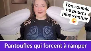 Avec ces bottes les soumis.es s&rsquo;en vont nulle part! Crawling boots, Medical Play