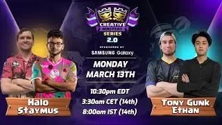 🔴Halo & Staymus vs Tony Gunk & Ethan | Creative Masters 2.0