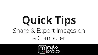Share & Export Images on a Computer