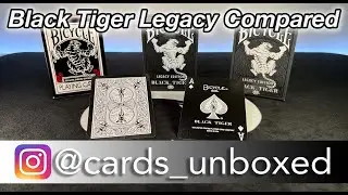 Black Tigers Legacy Edition V1, V2 & Standard - Cards Unboxed
