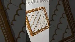simple check style mehndi trick #bridal #art #newthumbmehndi #bridalbeauty #mehndi #arabichenna #art