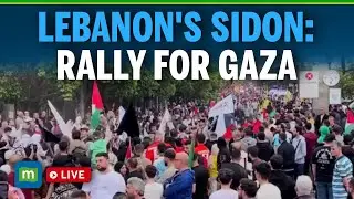 LIVE: Protesters in Lebanon's Sidon rally in solidarity with Gaza | N18G