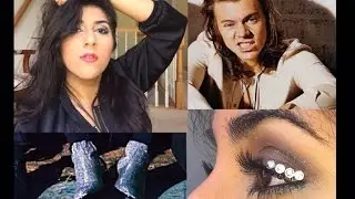 Harry Styles Silver Fabulous Photoshoot Yves Saint Laurent Boots Makeup Tutorial | The Opulent