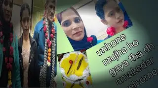 Aasma khane tu bande mujhe Bulaya tha Dekho kitne acche se mere welcome Kiya hua Hai unki beti ka🎂