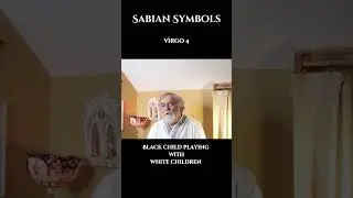 Sabian Symbols - Virgo 4 - Black child playing with white children