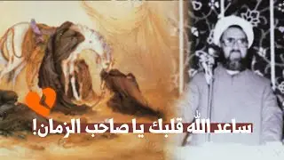 الزيارة الناحية  || وصف يبكي الحجر 💔 || الشهيد مرتضى مطهري