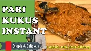 Resepi PARI KUKUS INSTANT Versi Syafkun | Jom Masak