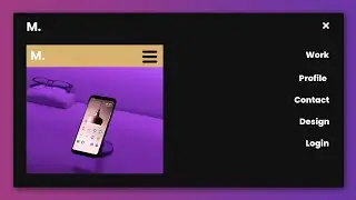Full Screen Overlay Navigation Bar Using GSAP | HTML ,CSS And GSAP