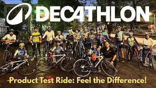 Decathlon's On-Road Product Testing experience session #decathlon #sports  @maheshdabholkarvlog