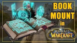 World of Warcraft - Flying Book Mount
