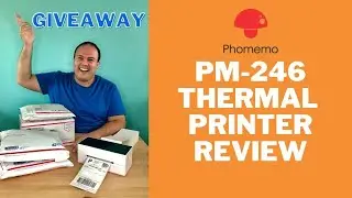 Phomemo PM-246 Thermal Label Shipping Printer REVIEW Online Reseller