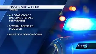 Iowa gentleman's club investigated for possible use of underage female performers