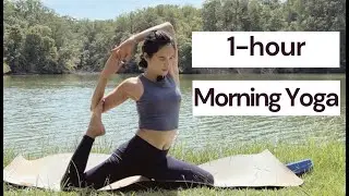 Yoga Fit &ndash; 1 Hour Morning Yoga Flow For Core Strength & Flexibility | Full Body Wake Up