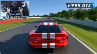 Dodge Viper GTS | Gran Turismo 7 | Steering Wheel Gameplay | PS5 4k60