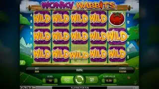 Wonky Wabbits&trade; video slot